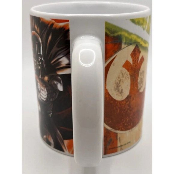 Star Wars Coffee Mug Galerie Lucas Film Licensed Luke Skywalker Darth Vader 2010 - Picture 6 of 7